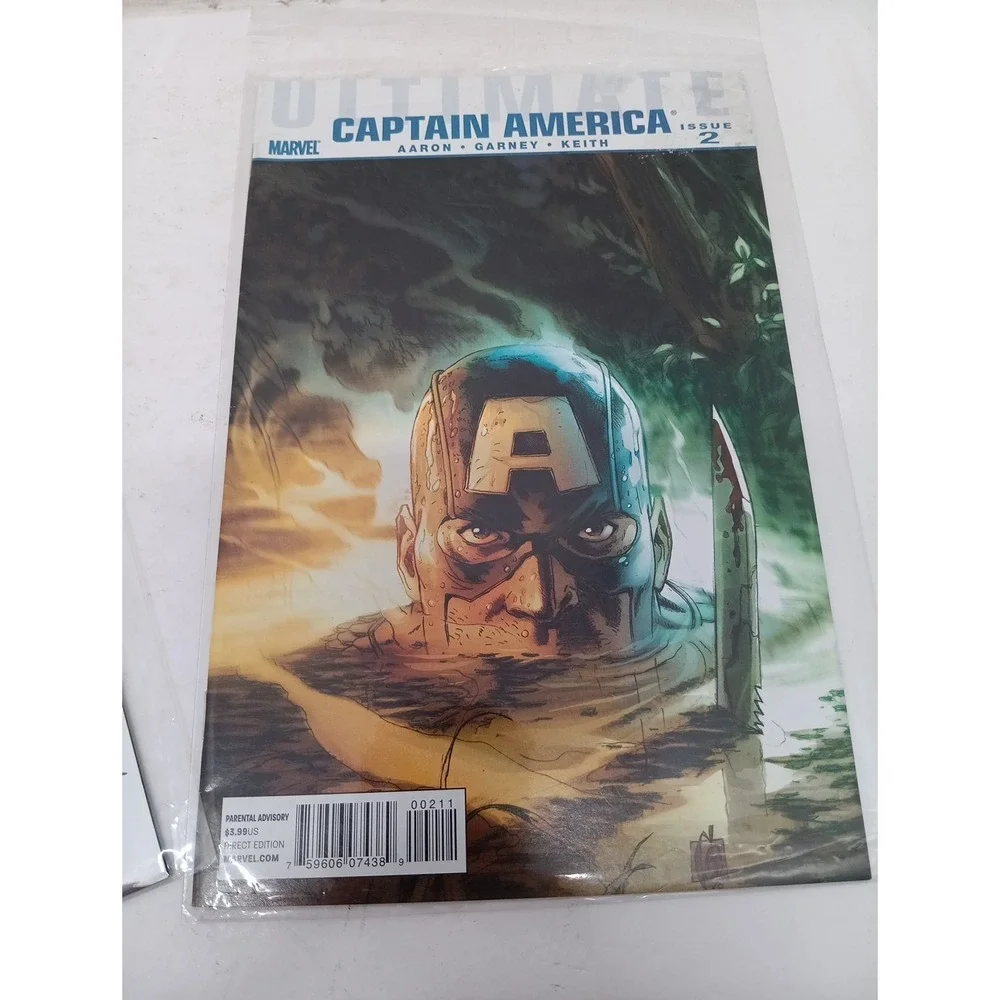 Lot Of 4 Marvel Captain America Issues# 1, 2, 4, 5